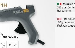 INCOLLATRICE COLLA A CALDO RO-MA GRIP D.12MM 30W