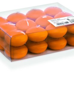 CANDELE GALLEGGIANTI MM 45 24PZ mandarino